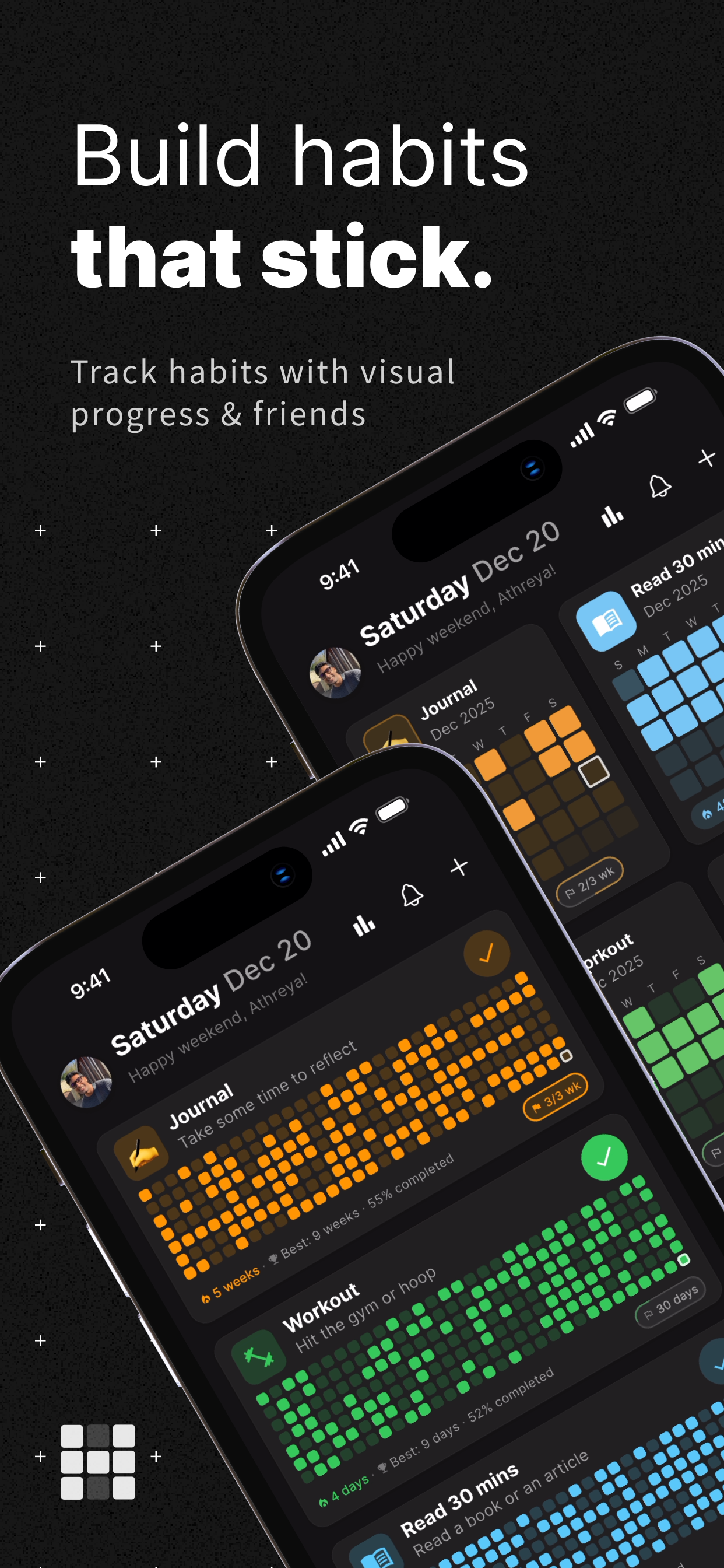 Habitability app intro screen on iPhone